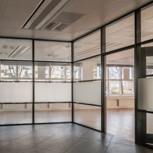 Светопрозрачная противопожарная перегородка / серия FRM5273